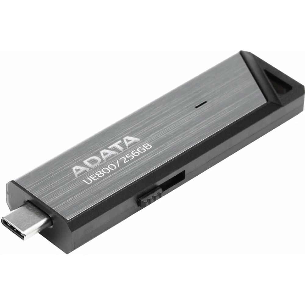Флеш диск A-Data AELI-UE800-256G-CSG 256Gb Type-C UE800 USB3.2 серебристый