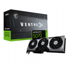 Видеокарта MSI GeForce RTX 5070 12G VENTUS 3X