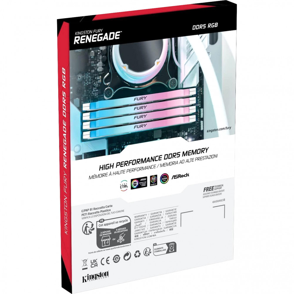 Память оперативная Kingston FURY Renegade KF564C32RWA-16