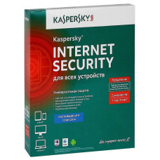 Антивирус Kaspersky Internet Security для всех устройств продление русский, 2 ПК, 1 год Box