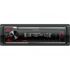 Автомагнитола Kenwood KMM-BT209 1DIN 4x50Вт v4.2 USB 2.0 AUX 1 RDS
