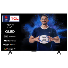 Телевизор TCL 75" 75P7K черный  QLED 4K UHD 60Hz Google TV