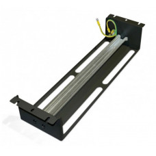 Рейка-DIN Hyperline BPB19-PS-3U-RAL9005 1U черный