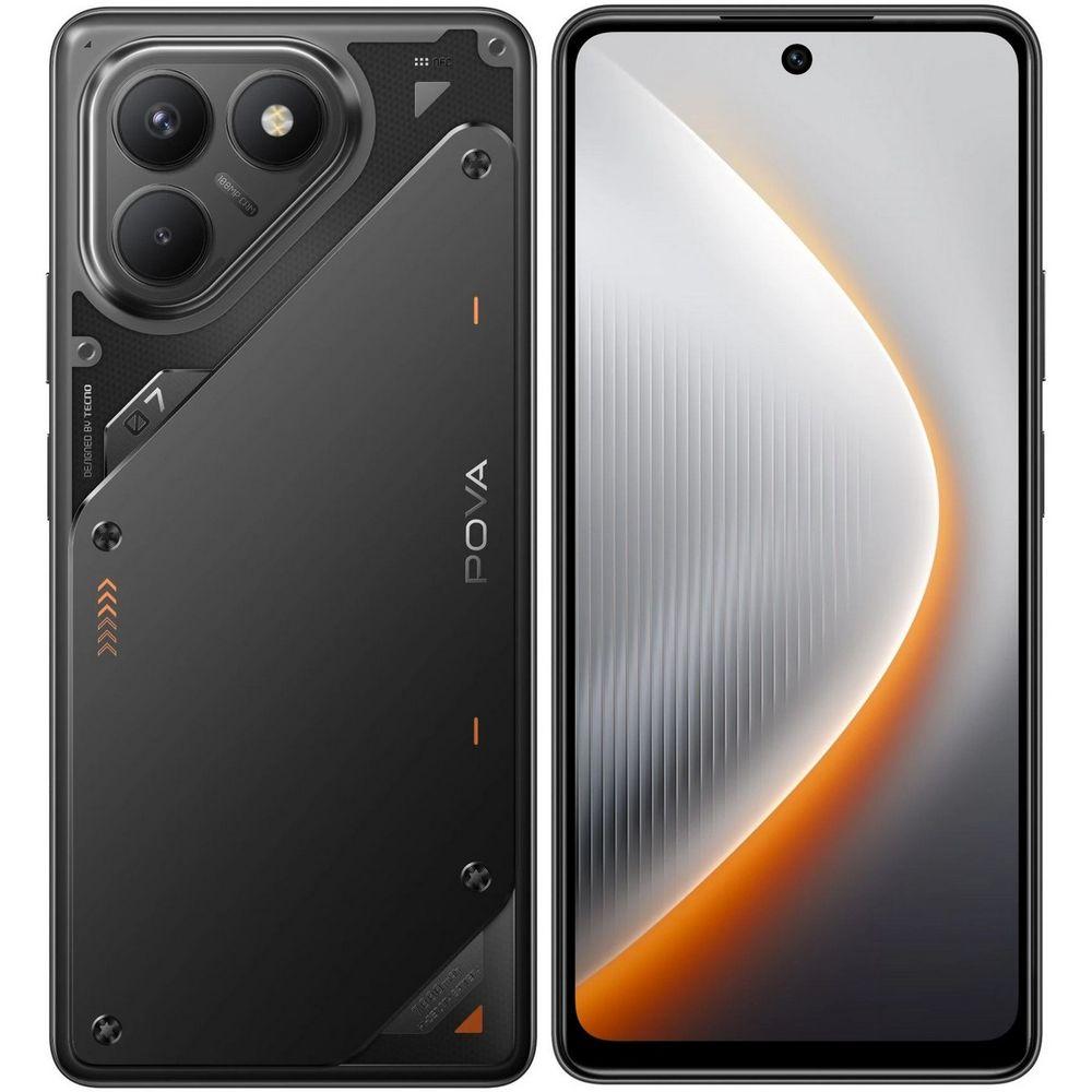 Смартфон TECNO LJ6 256+8 GEEK BLACK