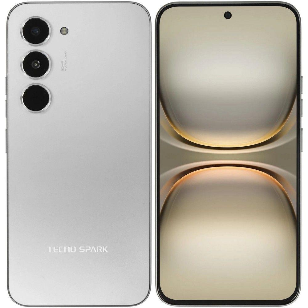 Смартфон TECNO KM6 128+8 MOON TITANIUM