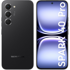 Смартфон TECNO Spark 40 Pro KM6 256+8 INK BLACK Смартфон TECNO Spark 40 Pro KM6 256+8 INK BLACK