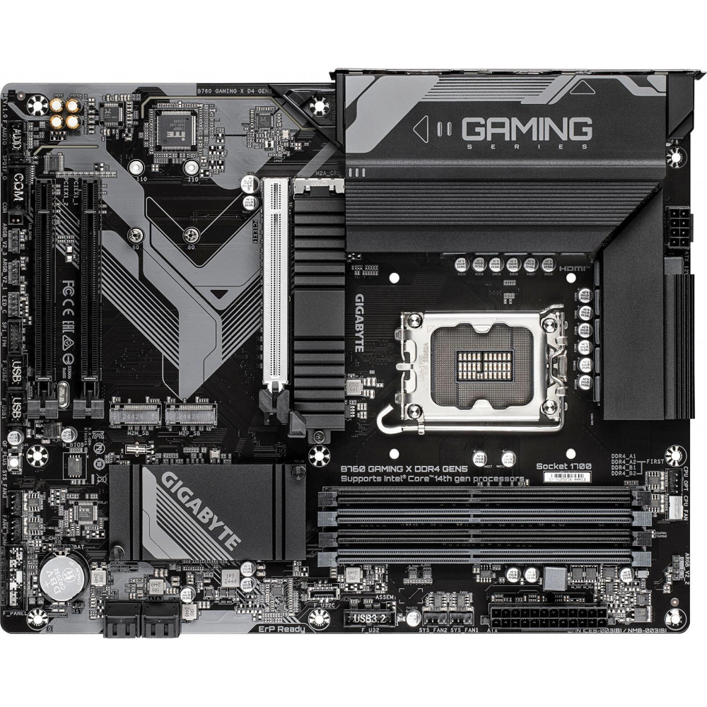 Материнская плата Gigabyte B760 GAMING X D4 GEN5