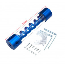 Резервуар для СЖО XHDIY T-Virus 255 мм, алюминий, 4 порта, синий