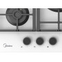 Газовая варочная панель Midea MG449TGW