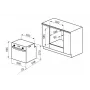 Встраиваемый духовой шкаф Korting Calabria OKB 460 RN