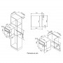 Встраиваемый духовой шкаф Korting Crystal OKB 760 FX
