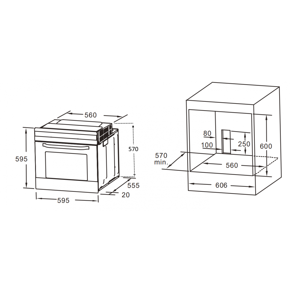 Встраиваемый духовой шкаф Kuppersberg HM 629 Black