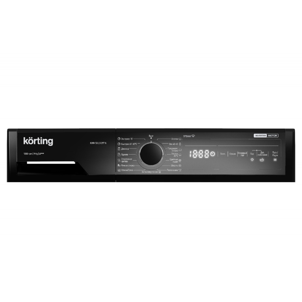 Стиральная машина с паром Korting KWM 58ILS1297 N