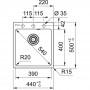 Мойка Franke 114.0696.191 Franke MARIS MRG 610-39