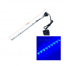 Подсветка для резервуара СЖО XHDIY T-Virus, 170 мм, 12V, разъём Molex 4P, синий