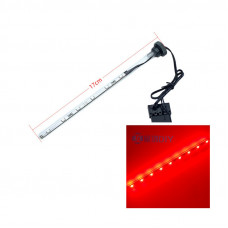 Подсветка для резервуара СЖО XHDIY T-Virus, 170 мм, 12V, разъём Molex 4P, красный