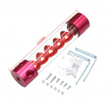 Резервуар для СЖО XHDIY T-Virus 255 мм, алюминий, 4 порта, красный
