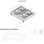 Встраиваемая варочная панель KORTING Korting KORTING HG 6235 CTX
