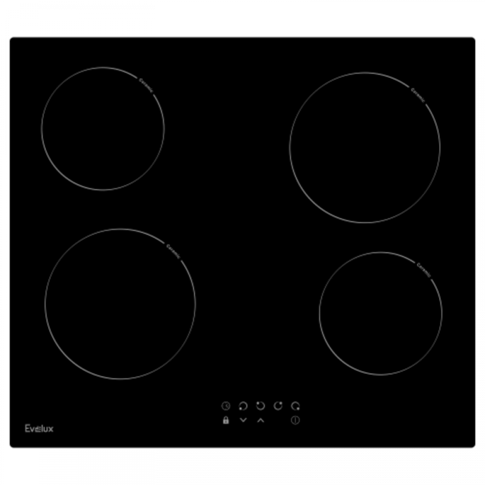 Встраиваемая варочная панель электрическая EVELUX EVELUX Встраиваемая варочная панель Evelux HEV 640 B