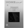 Встраиваемая электрическая панель HOMSair HOMSAir HVC64BK