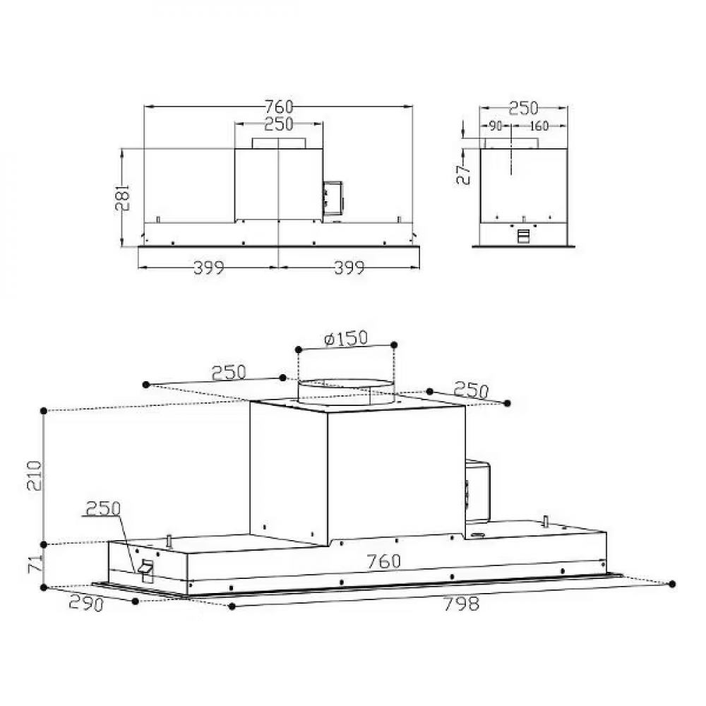 Встраиваемая Korting ICGN