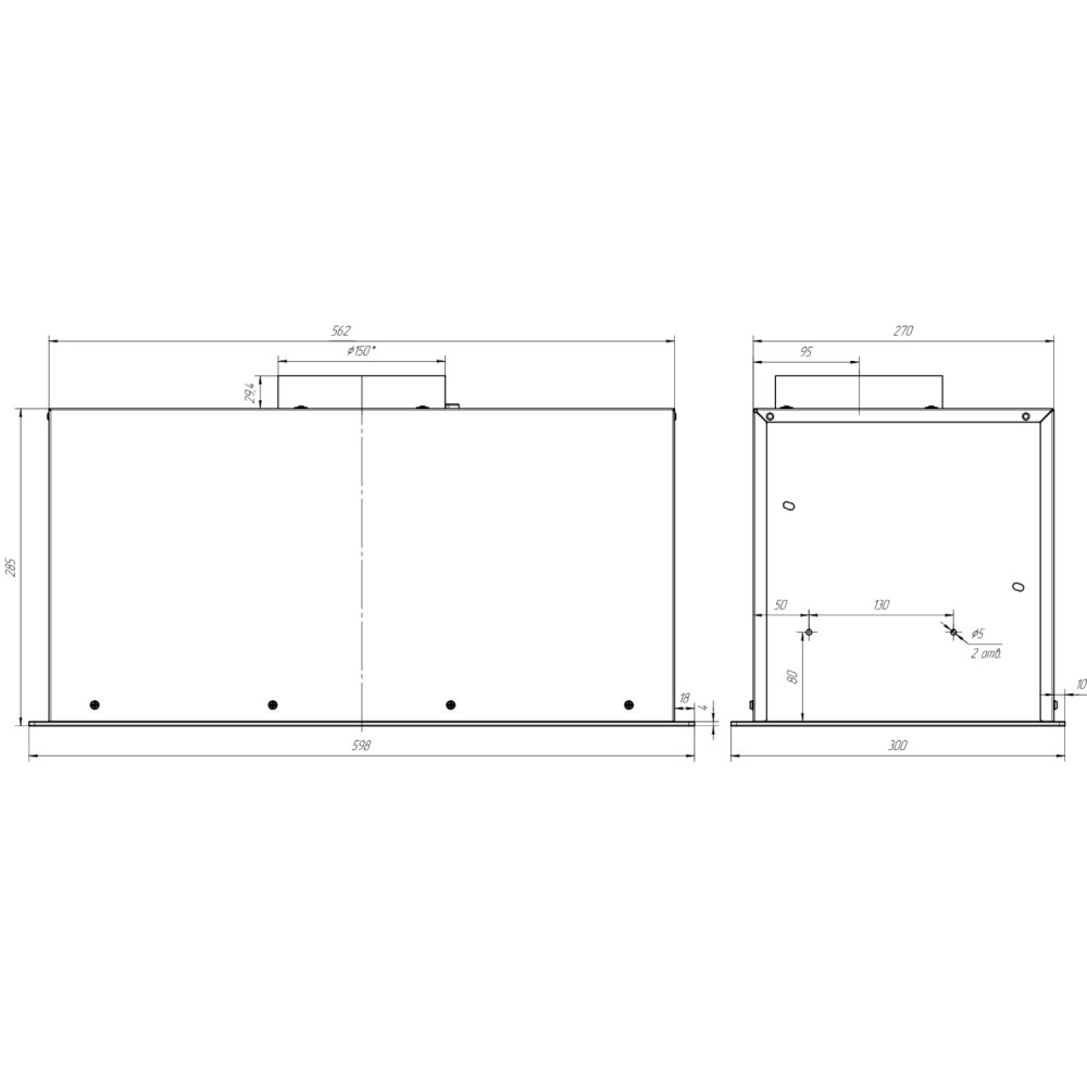 Вытяжка Franke 305.0738.596 Franke LUCE 60 WH 305.0738.596
