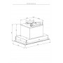 Встраиваемая вытяжка KUPPERSBERG Kuppersberg INFLAT 60 W