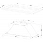 Вытяжка встраиваемая Kuppersberg Kuppersberg INLINEA 72 White