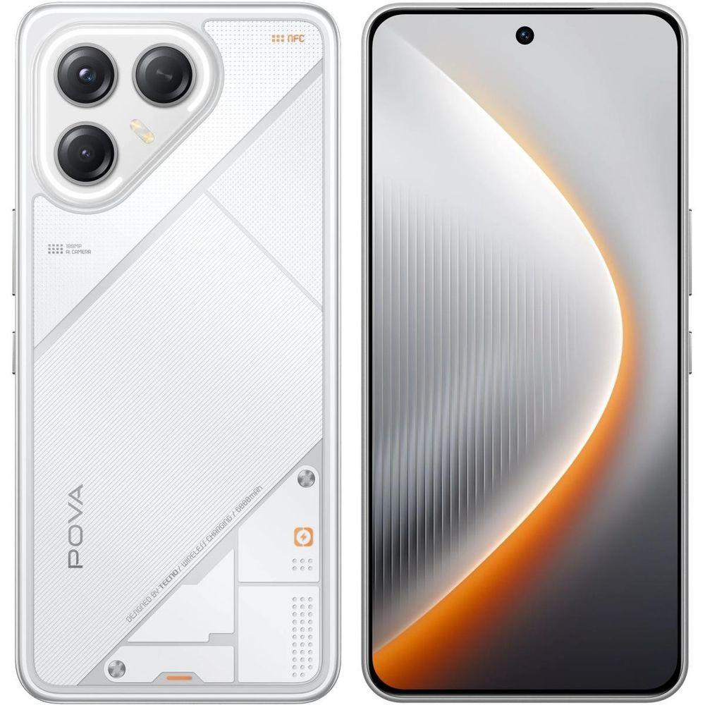 Смартфон TECNO LJ9 256+8 GEEK WHITE