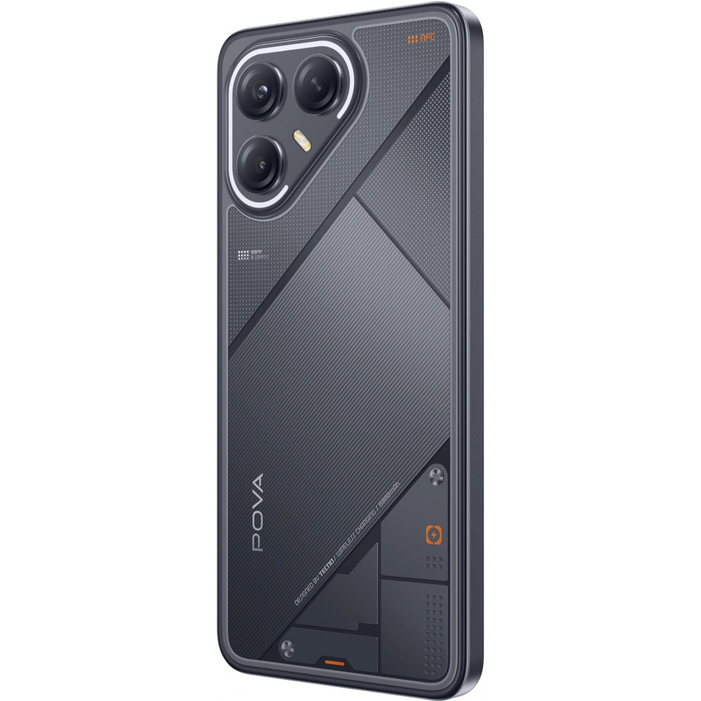 Смартфон TECNO Pova 7 Ultra 5G LJ9 256+8 GEEK BLACK