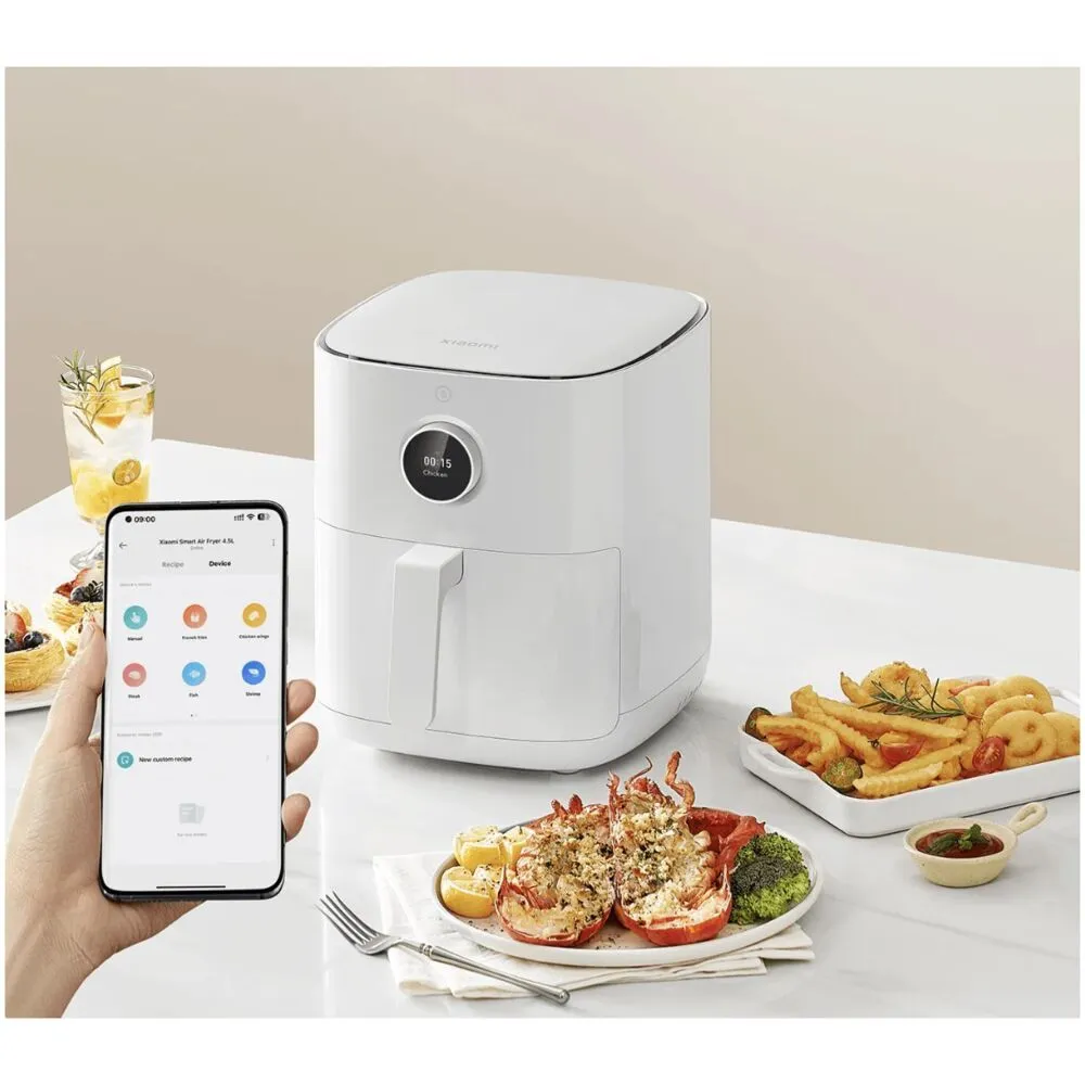 Аэрогриль Xiaomi Smart Air Fryer 4.5L EU Xiaomi Аэрогриль Smart Air Fryer 4.5L White EU