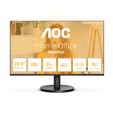 Монитор AOC 24B3QA2 23.8, 1920x1080, IPS, 120hz, 15001, 300cd, 4ms, VGA, HDMI 1.4, DP 1.2, Speakers, VESA, 3Y, Black AOC 24B3QA2