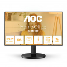 Монитор AOC 27B3CF2 27, 1920x1080, IPS, 100hz, 20M1, 250cd, 1ms, HDMI 1.4, 2xUSB 3.2, Type-C 65W, Speakers, H. adj 100mm, VESA, 3Y, Black AOC 27B3CF2