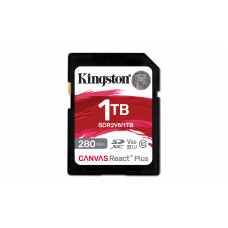 Карта памяти  Kingston 1TB SDXC Canvas React Plus UHS-II 280R100W U3 V60 Kingston SDR2V61TB