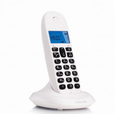 Радиотелефон Dect Motorola C1001СB+ белый АОН