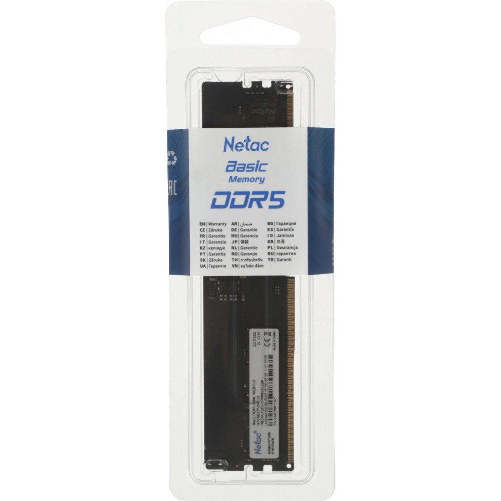 Модуль памяти Netac NTBSD5P56SP-16