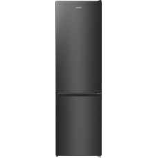 Холодильник Gorenje NRK6202EBXL4 черный матовый двухкамерный 235/96л морозилка снизу, No Frost