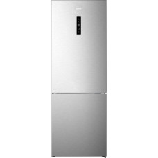 Холодильник Gorenje NRK720EAXL4 серый двухкамерный 347/109л морозилка снизу, No Frost