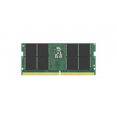 Оперативная память Kingston ValueRAM, DDR5, 32GB (1x32GB), 6400MHz, CL52, SO-DIMM