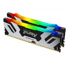 Модуль памяти Kingston 48Gb DDR5 8000 FURY Renegade Silver/Black Non-ECC Unbuffered DIMM (Kit 2*24gb)