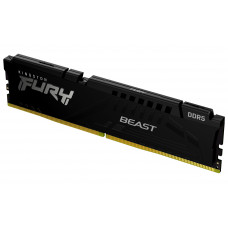 Модуль памяти DDR 5 DIMM 32Gb PC41600, 5200Mhz, Kingston FURY Beast Black CL40 (KF552C40BB2-3) (retail)