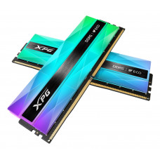 Оперативная память XPG Lancer, DDR5, 32Gb (2x16Gb), 6000MHz, CL30, DIMM, с радиаторами, RGb, серебристый