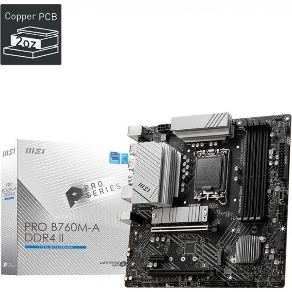 Материнская плата MSI PRO B760M-A DDR4 II