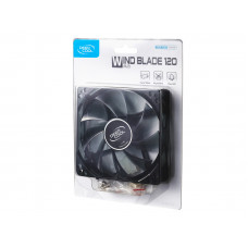 Вентилятор для корпуса DEEPCOOL WIND BLADE 120 черный, 120 мм, 1300 об/мин, 26.6 дБ, 3 pin