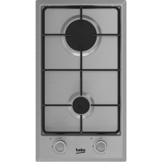 Встраиваемая газовая варочная поверхность Beko HDCG 32220 FX, Нержавеющая сталь
