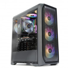 Компьютерный корпус ZALMAN N5 MF, ATX, черный, WINDOW, 1x5.25", 4x3.5", 1x2.5", 2xUSB2.0, 1xUSB3.0, FRONT 1x120mm, REAR 1x120mm