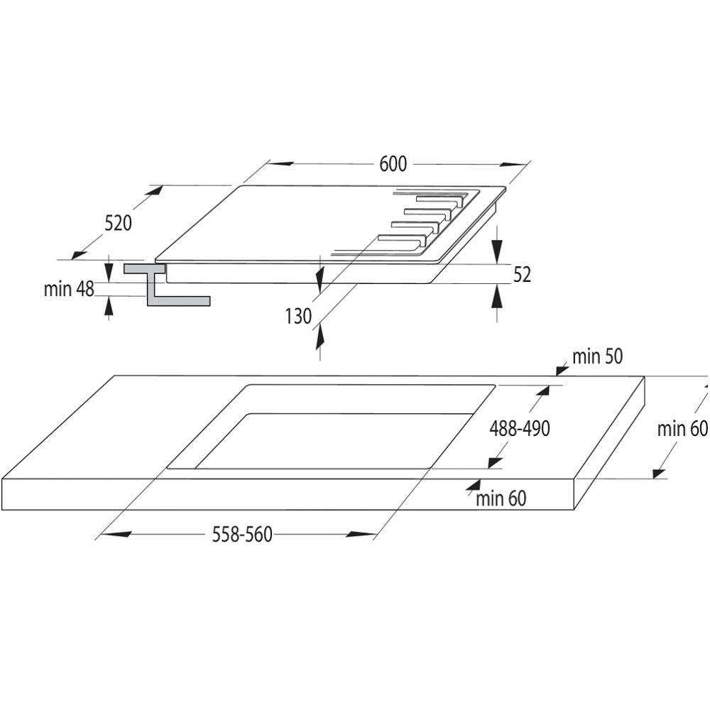 Встраиваемые Gorenje GW642SYW