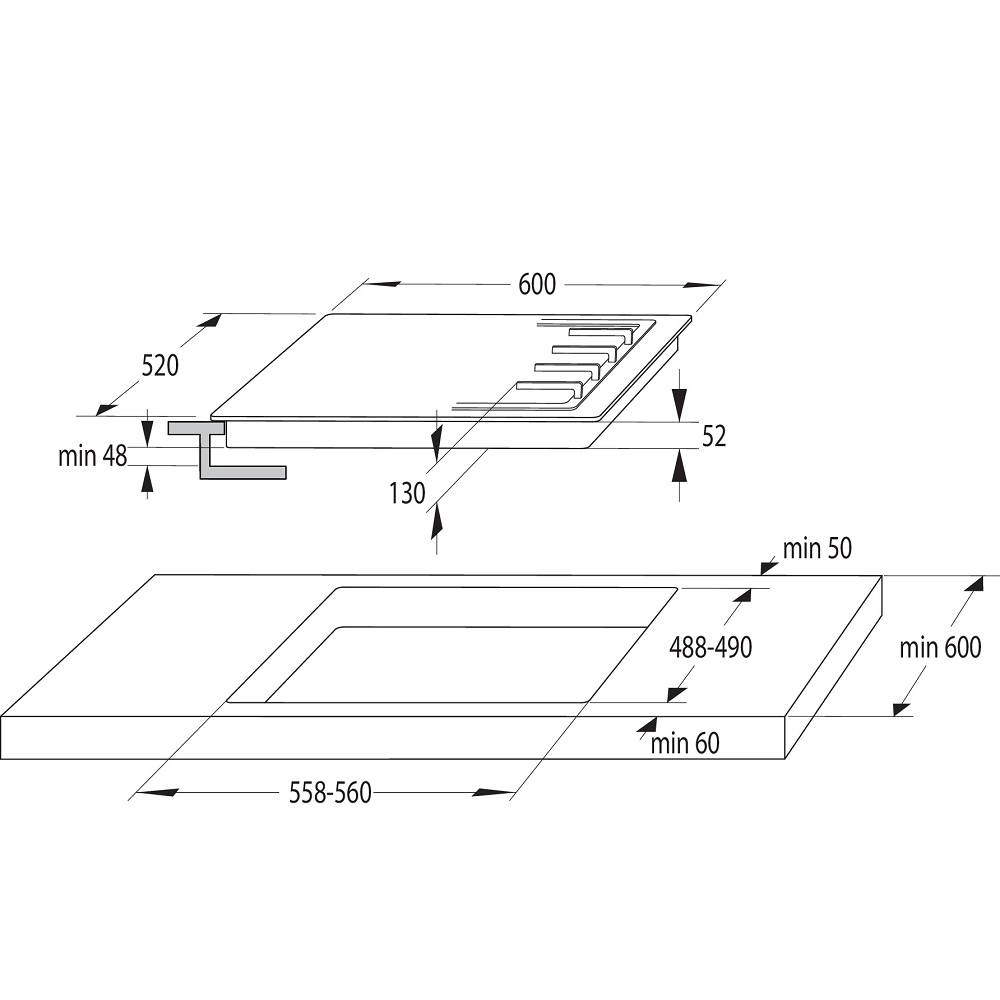 Встраиваемые Gorenje GW642SYB
