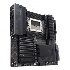 Материнская плата ASUS Pro WS WRX80E-SAGE SE WIFI, sWRX8, AMD WRX80, 8xDDR4, 8xSATA, 3xM.2, 7xPCI-E 4.0 x16, 2x 10Gb LAN, 8xUSB-A 3.2 Gen 2, 5x3.5 мм, 7.1, E-ATX
