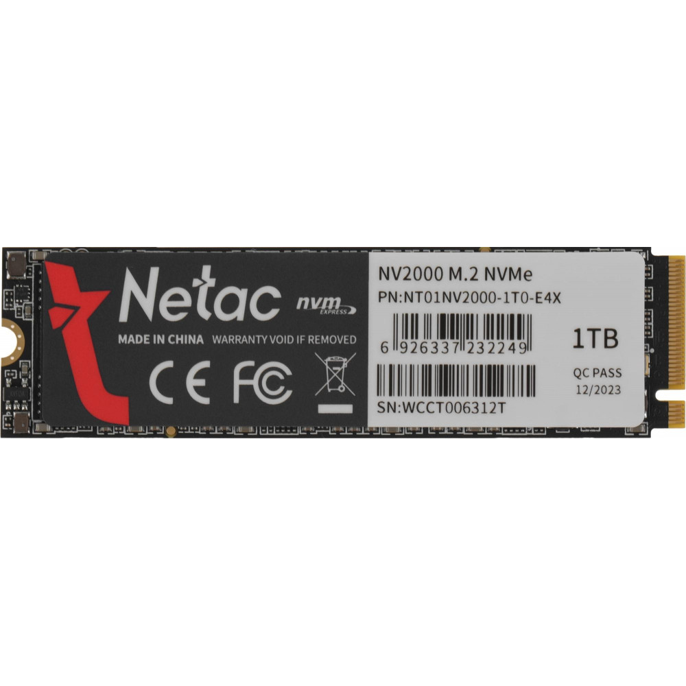 Накопитель SSD Netac NT01NV2000-1T0-E4X